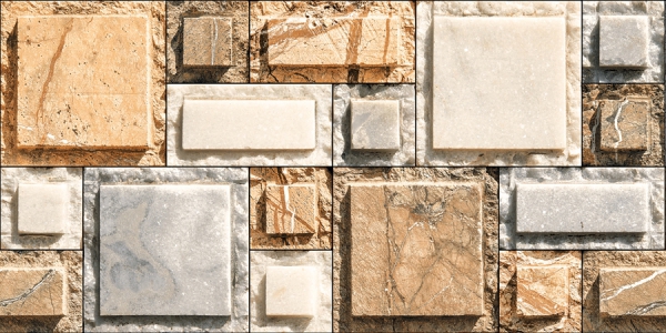 Elevation Wall Cladding Glazed Porcelain Tiles Storm Brown Metrix