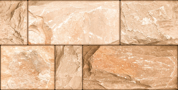 Elevation Wall Cladding Glazed Porcelain Tiles Bosco Camel