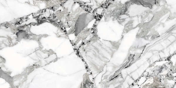 Glossy Radiant Collection Glazed Porcelain Tiles Cracky Natural