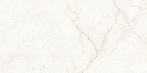 Glossy Radiant Collection Glazed Porcelain Tiles Fleuri Crema
