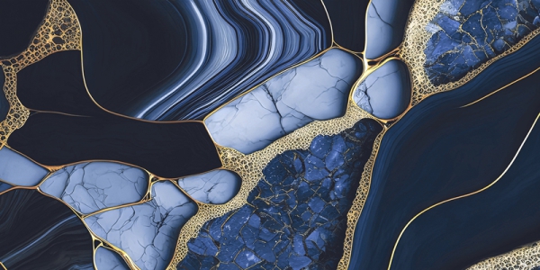 High Glossy Chroma Collection Glazed Porcelain Tiles Lobelia Blue