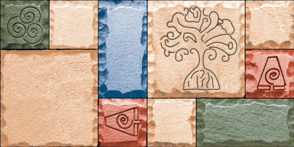 Elevation Wall Cladding Glazed Porcelain Tiles Lvca Mix