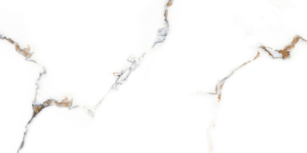 Glossy Eternal Collection Glazed Porcelain Tiles Marcus White