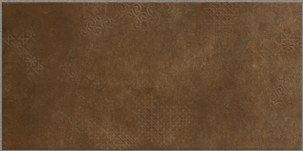 Earth Collection 12 mm Glazed Porcelain Tiles Lithos Bronze