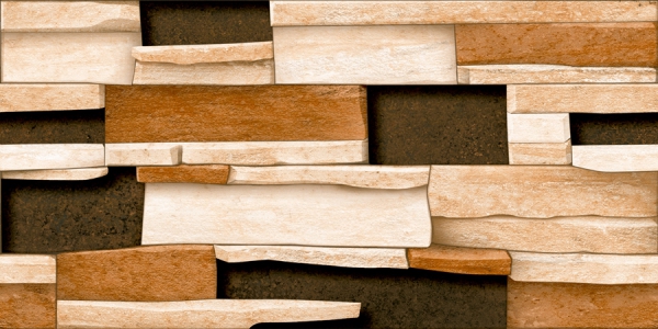 Elevation Wall Cladding Glazed Porcelain Tiles Aria Bronze