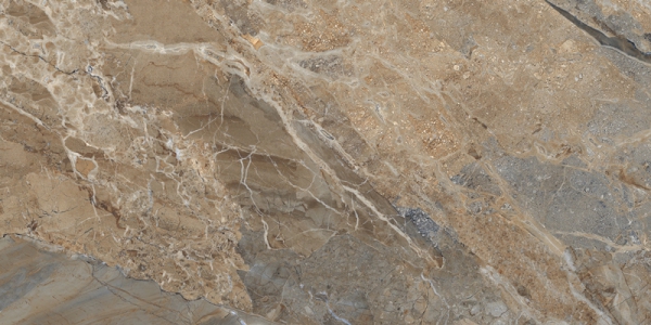 Glossy Radiant Collection Glazed Porcelain Tiles Fronda Natural