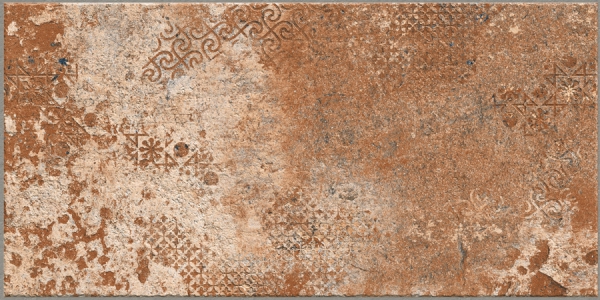 Earth Collection 12 mm Glazed Porcelain Tiles Lithos Caramel