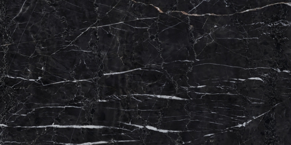 Super High Glossy Jewel Collection Glazed Porcelain Tiles Morom Black