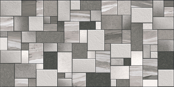 Elevation Wall Cladding Glazed Porcelain Tiles Jsla Grey