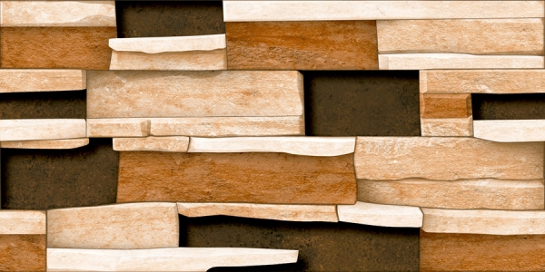 Elevation Wall Cladding Glazed Porcelain Tiles Aria Bronze