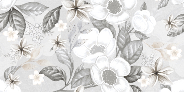 Matt Dekor Collection Glazed Porcelain Tiles Herry Aralia Decor