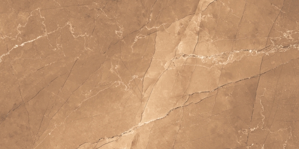 Glossy Radiant Collection Glazed Porcelain Tiles Adison Brown