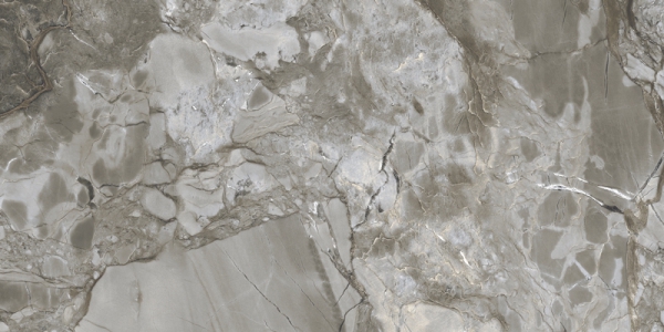 Glossy Radiant Collection Glazed Porcelain Tiles Iroko Gris