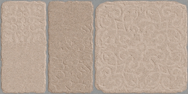 Earth Collection 12 mm Glazed Porcelain Tiles Altroz Choco 