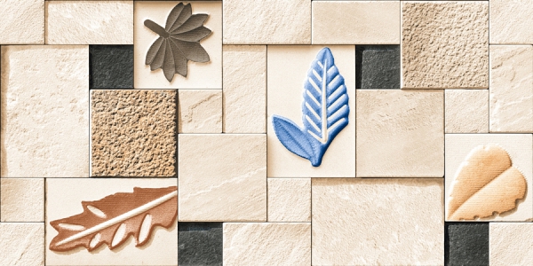 Elevation Wall Cladding Glazed Porcelain Tiles Ciro Mix