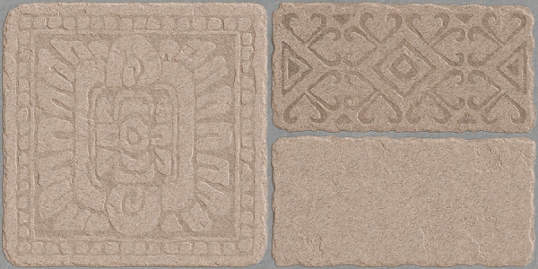 Earth Collection 12 mm Glazed Porcelain Tiles Altroz Choco 