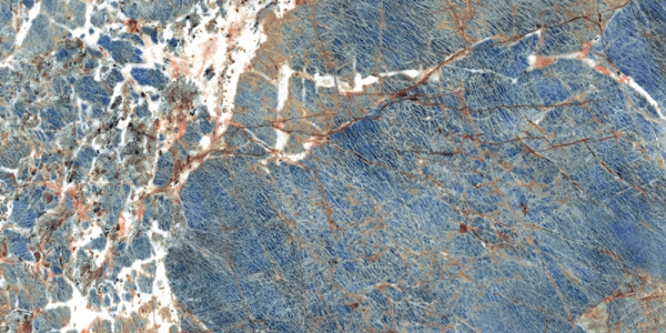 Super High Glossy Jewel Collection Glazed Porcelain Tiles Velentino Blue