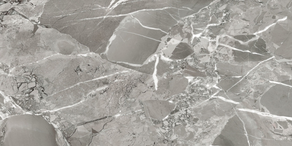 Glossy Radiant Collection Glazed Porcelain Tiles Albino Gris