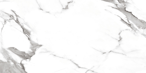 Glossy Eternal Collection Glazed Porcelain Tiles Exotic Grey Statuario