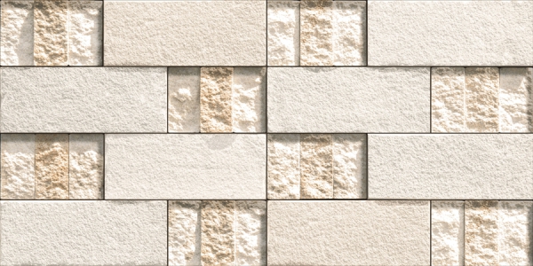 Elevation Wall Cladding Glazed Porcelain Tiles Dixon Bianco