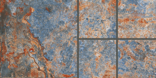 Earth Collection 12 mm Glazed Porcelain Tiles Ramos Copper