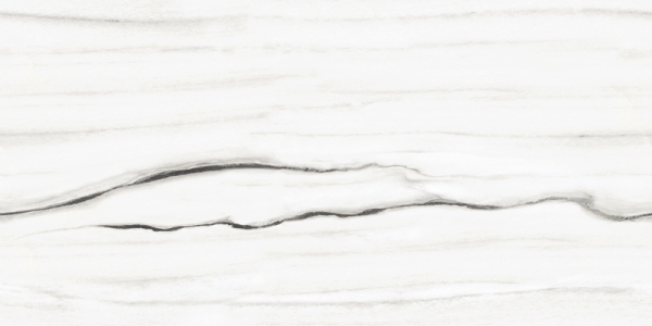 Glossy Endless Collection Glazed Porcelain Tiles Asiatic Bianco