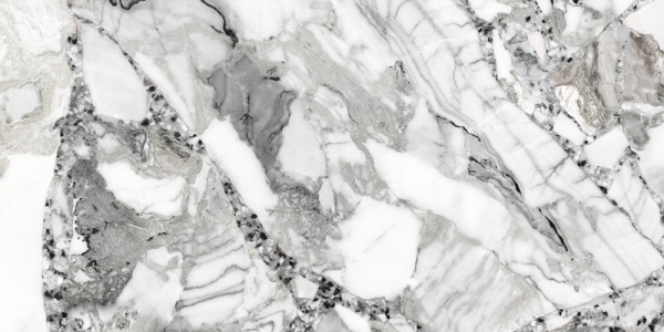 Glossy Radiant Collection Glazed Porcelain Tiles Cracky Natural