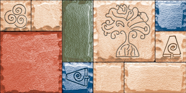 Elevation Wall Cladding Glazed Porcelain Tiles Lvca Mix