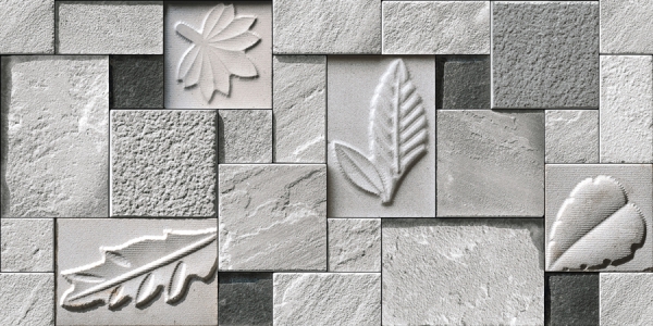 Elevation Wall Cladding Glazed Porcelain Tiles Ciro Grey