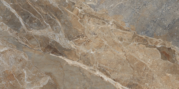 Glossy Radiant Collection Glazed Porcelain Tiles Fronda Natural