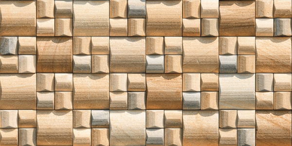 Elevation Wall Cladding Glazed Porcelain Tiles Reflex