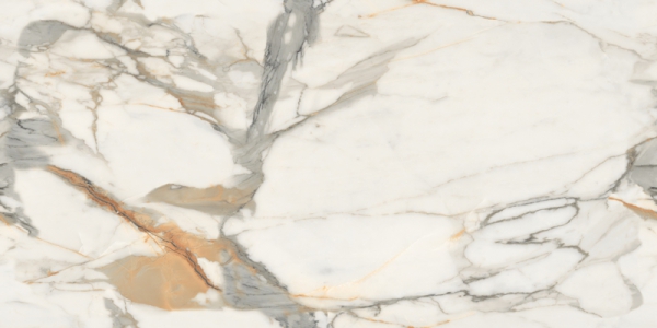 Glossy Endless Collection Glazed Porcelain Tiles Pizarra Gold