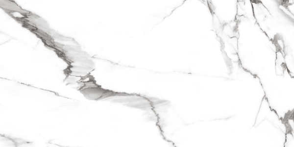 Glossy Eternal Collection Glazed Porcelain Tiles Exotic Grey Statuario