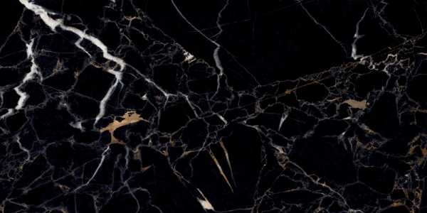 Super High Glossy Jewel Collection Glazed Porcelain Tiles Bloster Black