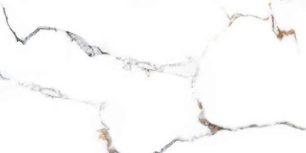 Glossy Eternal Collection Glazed Porcelain Tiles Marcus White