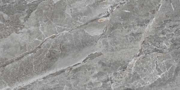 Glossy Radiant Collection Glazed Porcelain Tiles Tropical Black