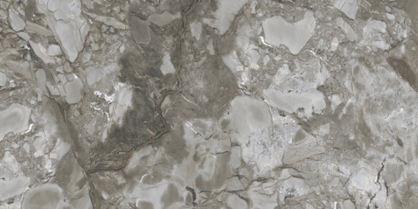 Glossy Radiant Collection Glazed Porcelain Tiles Iroko Gris