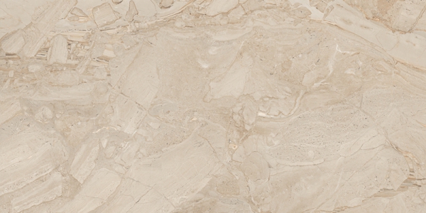 Glossy Radiant Collection Glazed Porcelain Tiles Mijares Brown