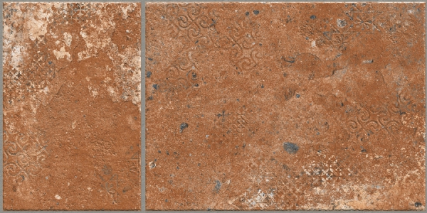 Earth Collection 12 mm Glazed Porcelain Tiles Lithos Caramel