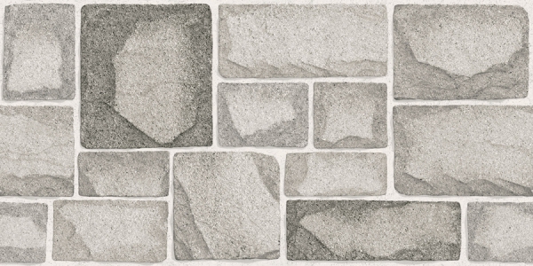 Elevation Wall Cladding Glazed Porcelain Tiles Stonela Gris