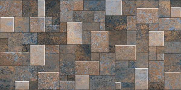 Elevation Wall Cladding Glazed Porcelain Tiles Jsla Oxido