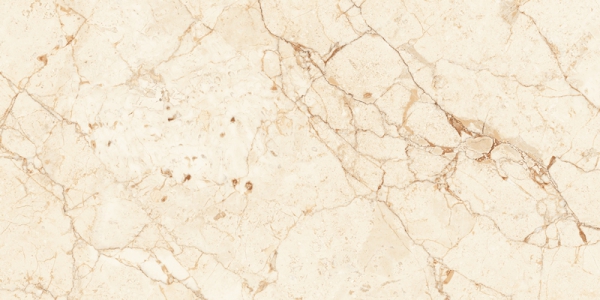 Glossy Radiant Collection Glazed Porcelain Tiles Roma Crema