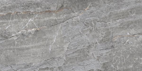 Glossy Radiant Collection Glazed Porcelain Tiles Tropical Black