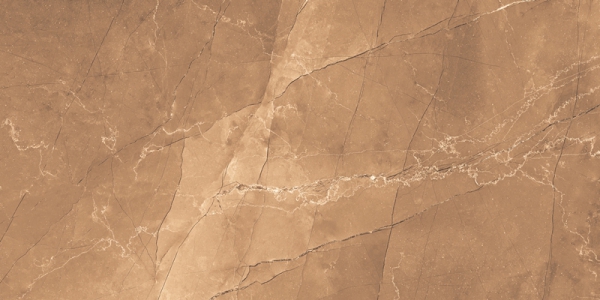 Glossy Radiant Collection Glazed Porcelain Tiles Adison Brown