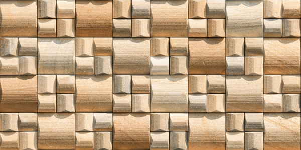 Elevation Wall Cladding Glazed Porcelain Tiles Reflex