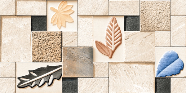 Elevation Wall Cladding Glazed Porcelain Tiles Ciro Mix