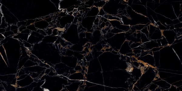 Super High Glossy Jewel Collection Glazed Porcelain Tiles Bloster Black