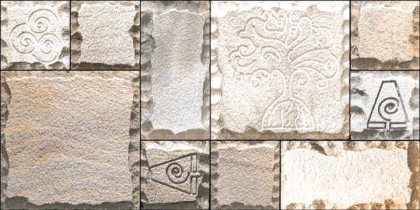 Elevation Wall Cladding Glazed Porcelain Tiles Lvca Natural