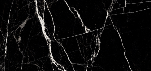 Super High Glossy Jewel Collection Glazed Porcelain Tiles Charm Black