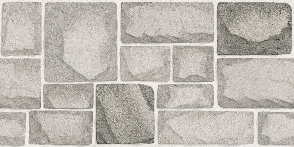 Elevation Wall Cladding Glazed Porcelain Tiles Stonela Gris